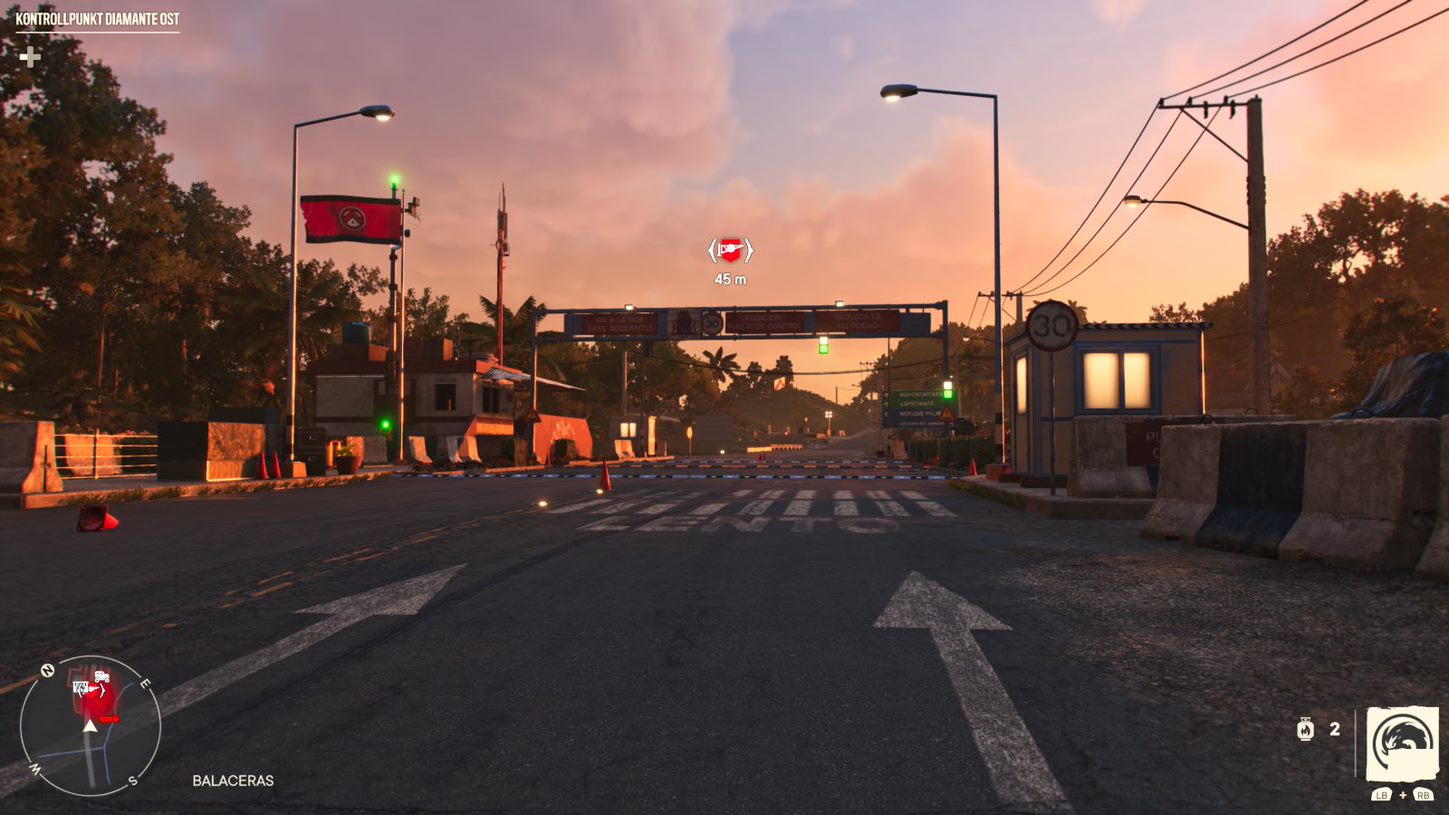 Far Cry 6 Balaceras Maria Marquessa Productions, Kontrollpunkt